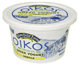 Stoneyfield Farm Oikos Organic Greek Yogurt